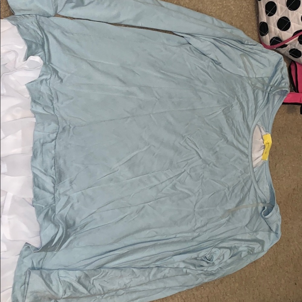 Light blue shirt
